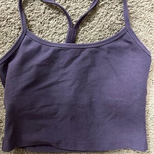 Beyond yoga Purple spacedye Tank Top